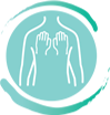 Adult and paediatric cardiorespiratory physiotherapy Icon