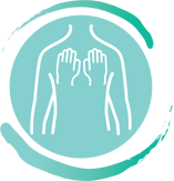 Adult and paediatric cardiorespiratory physiotherapy Icon